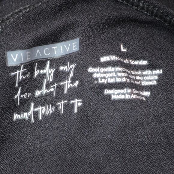 Vie Active Mal Gal Tank – Black L NWT Performance Style - Picture 5 of 6